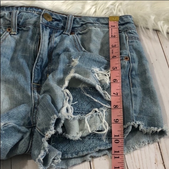 American Eagle hi-rise festival shorts size 8 - Picture 9 of 9